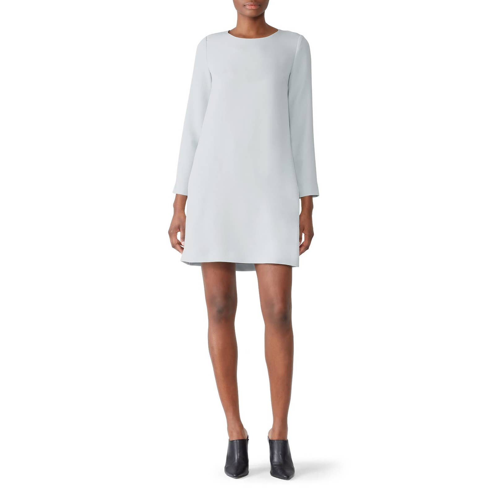 Theory Paneled Silver Ice Dress Size S